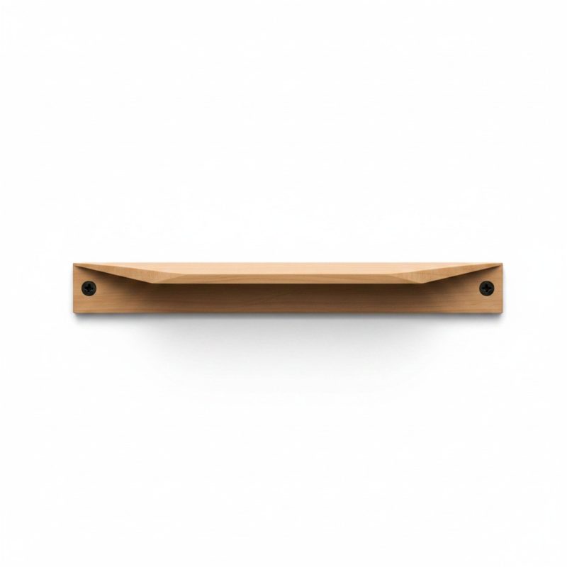 Tirette de meuble design bois clair 1101 SMC  400 mm