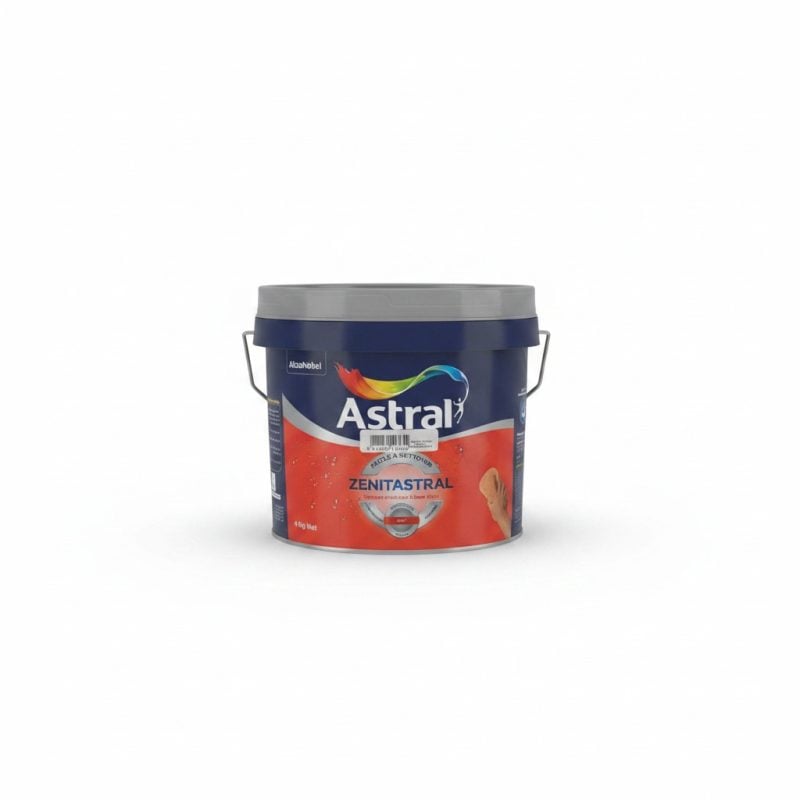 Peinture intérieure Zenitastral Satiné Blanc 4 Kg Astral