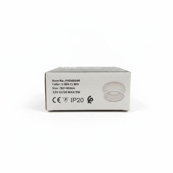 Spot Apparent Rond Blanc GU10 92mm KG Lighting
