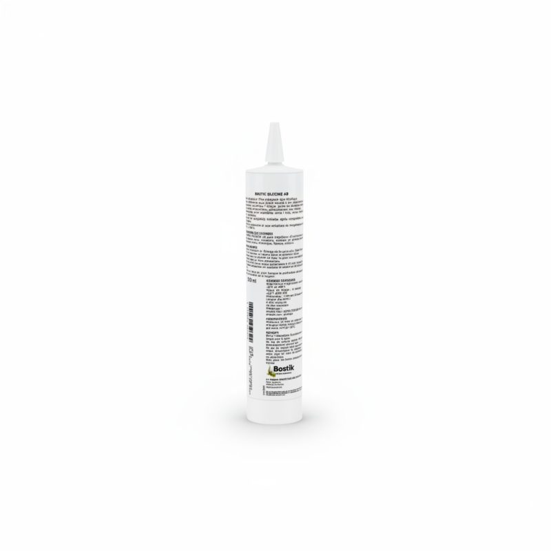 Mastic Silicone SADER AB Noir Acétique Bâtiment 310 ml