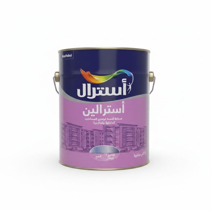 9343791 Astral Astraline Peinture brillante tous supports Blanc 4 Kg