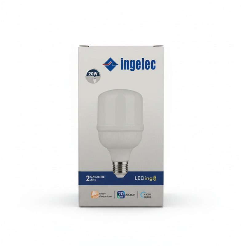9318631 Lampe LED High Power 20W E27 Blanche Ingelec