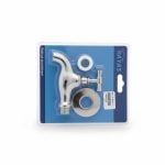 Robinet de service 1/2 chromé Rayas pour plomberie
