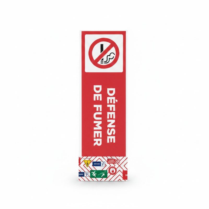 Plaque de Signalisation Verticale Défense de Fumer