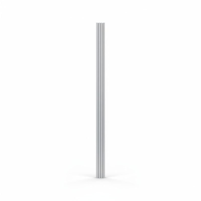 Cornière d'angle en aluminium argenté 3m VAROX 97622