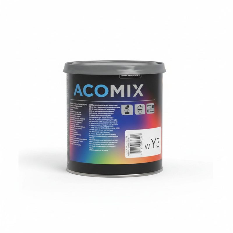 Pâte colorante Acomix WY3 Jaune pour machine à teinter