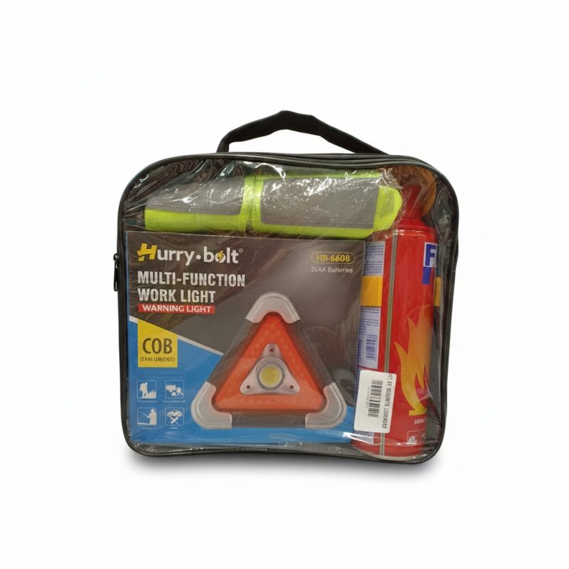 9566731 Kit de Sécurité Auto Lumineux 3en1 Hurrybolt HB6608
