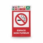Plaque de Signalisation Espace Non Fumeur