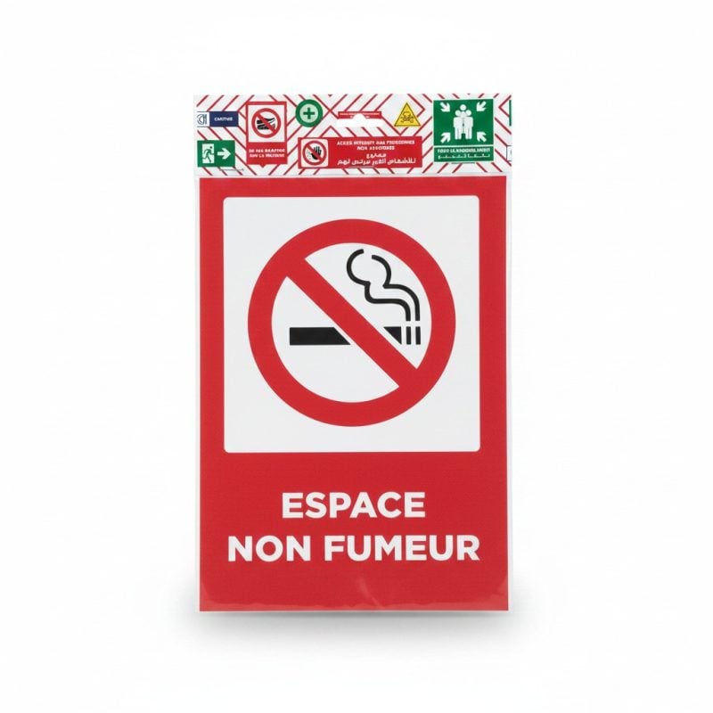 9737021 Plaque de Signalisation Espace Non Fumeur