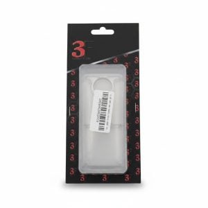 Support Plafond pour Tringle Ronde en Plastique Transparent