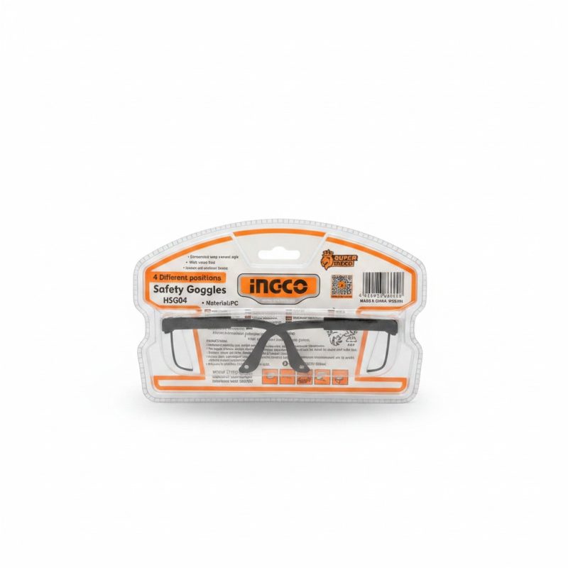 8669411 Lunettes de Protection Ajustables HSG04 INGCO