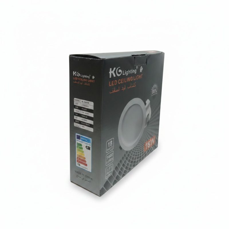 Panel LED Encastrable Rond 18W 3 Tonalités KG Lighting