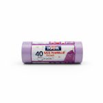 40 Sacs Poubelle Parfumés 30L avec Lien Coulissant IGOR