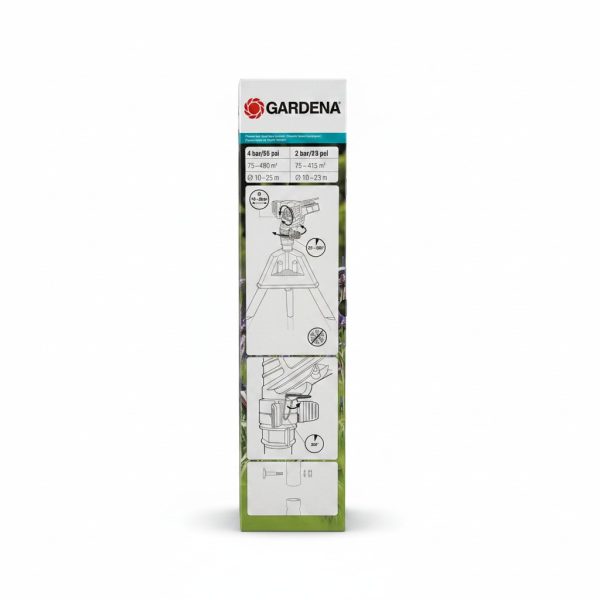 Arroseur-canon sur trépied Premium GARDENA 490m²