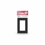 Plaque de finition 4M Anthracite Tugelec Alyans P8424