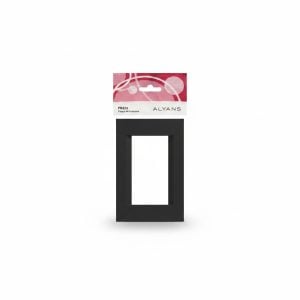 Plaque de finition 4M Anthracite Tugelec Alyans P8424