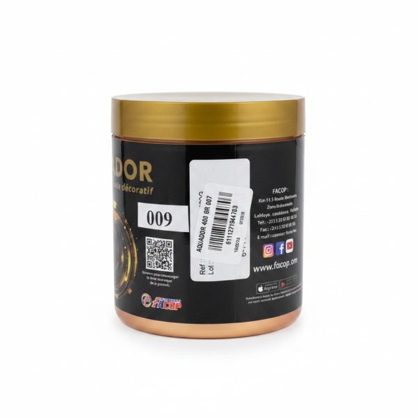 Aquador Concentré Métallisé Décoratif 400g FACOP H07