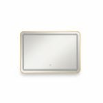 Miroir LED Rectangulaire 60x80 cm Doré avec Éclairage Intégré
