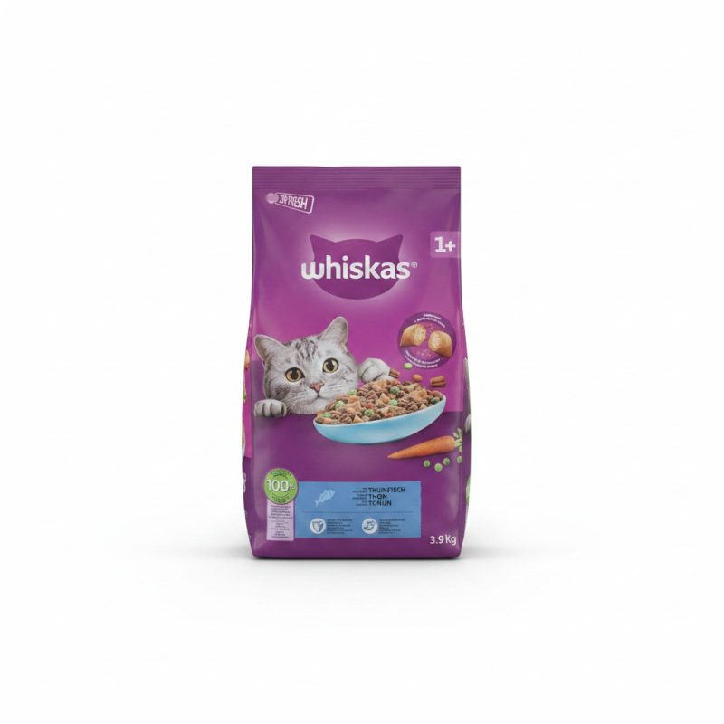 Croquettes pour chat adulte au thon 3.8 kg Whiskas