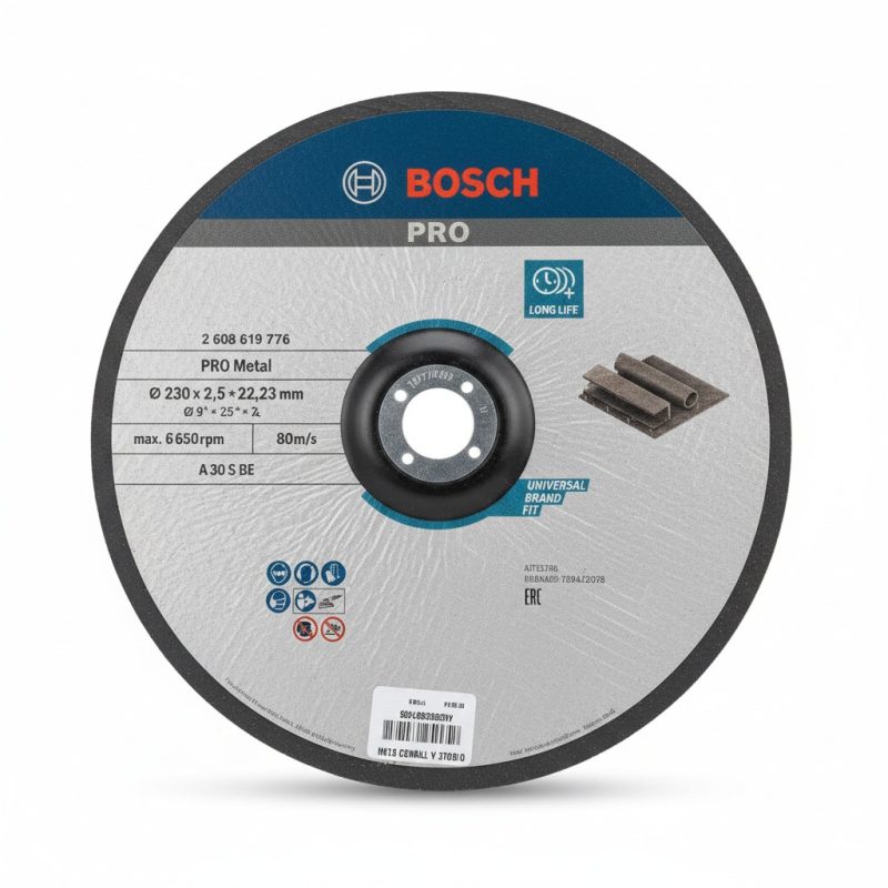 Disque à tronçonner métal Bosch Pro 230 x 2.5 mm
