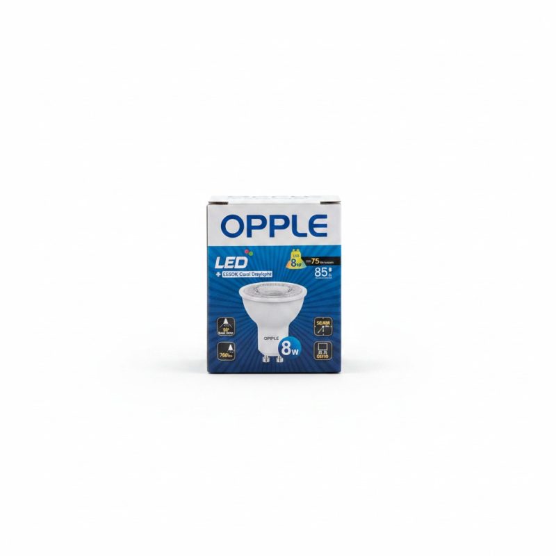 Lampe LED GU10 8W 6500K Cool Daylight OPPLE