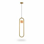 Suspension LED Regent 50cm Doré 3000K
