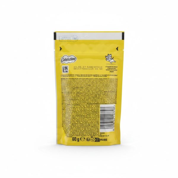 Friandises pour chat au fromage 60g Catisfactions