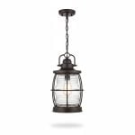 Suspension Champêtre R Métal & Verre E27 270mm