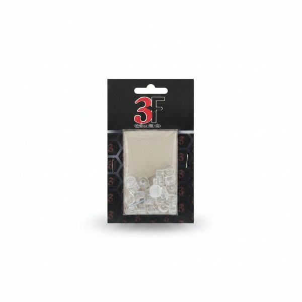 Support Miroir Plastique Transparent 3F (20 Pièces)