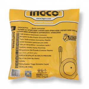 Tuyau haute pression INGCO 5m avec connecteur rapide AMPH5028