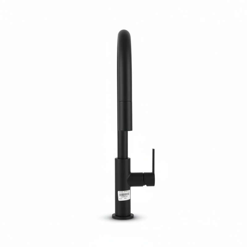 9795591 Mitigeur de cuisine Maris Slim J Swivel Noir Matt Franke