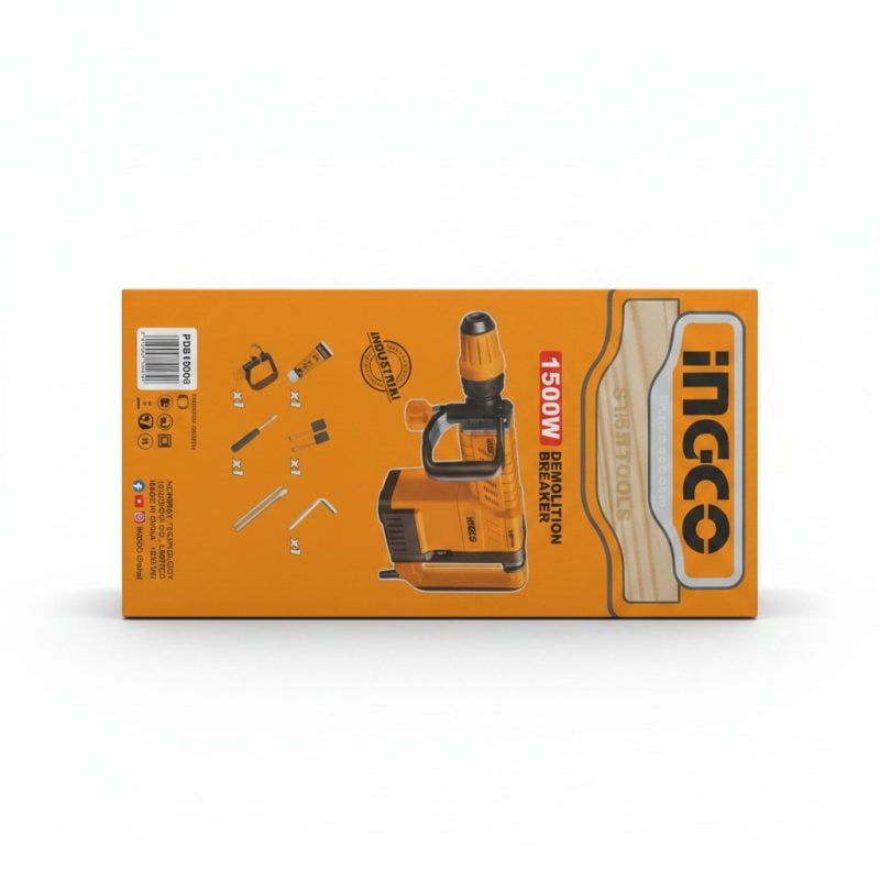 Marteau Burineur Démolisseur 1500W Ingco PDB15006