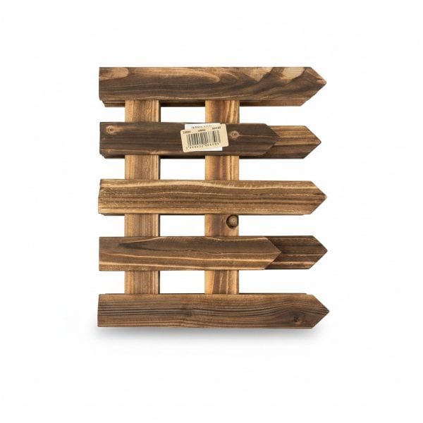 Brise-vue décoratif en bois 5 lattes flèches Hui Jun craft