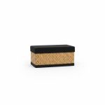 Panier de Rangement Rectangulaire en Bambou 35x60 cm