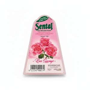 Gel Désodorisant Rose Sauvage 130g Sental