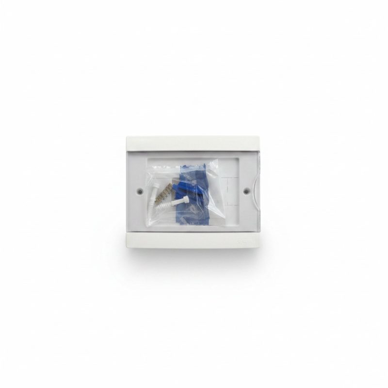 Coffret Apparent 8 Modules Porte Fumée Ingelec 2708/A