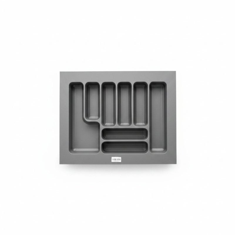 9661291 Rangecouverts Steely anthracite pour tiroir 65 cm