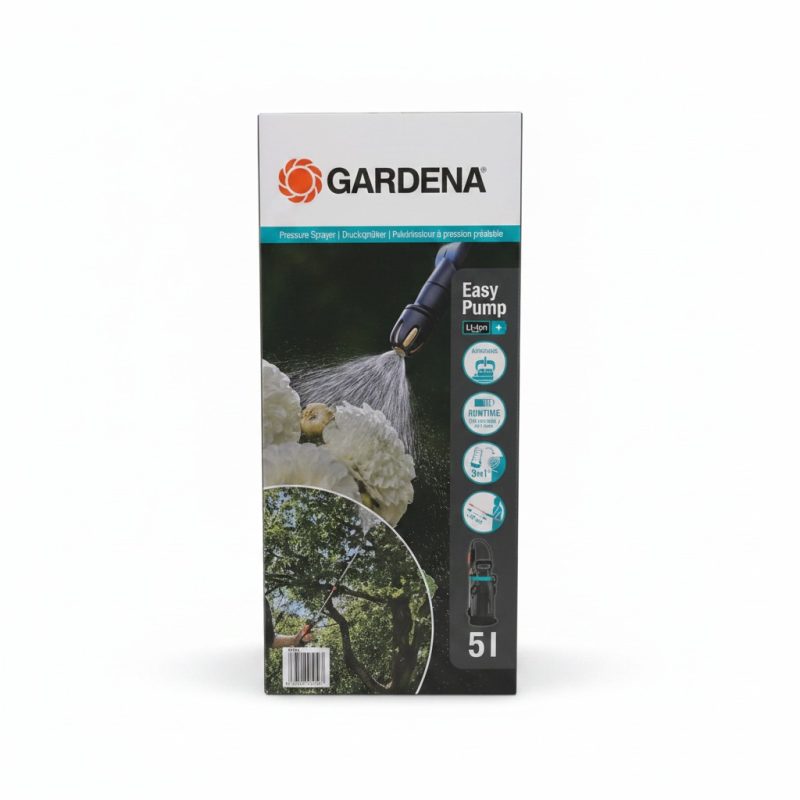 Pulvérisateur à Pression sur Batterie 5L EasyPump GARDENA