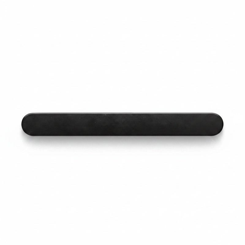 Tirette de Meuble Noire Mate T0882  Entraxe 128mm