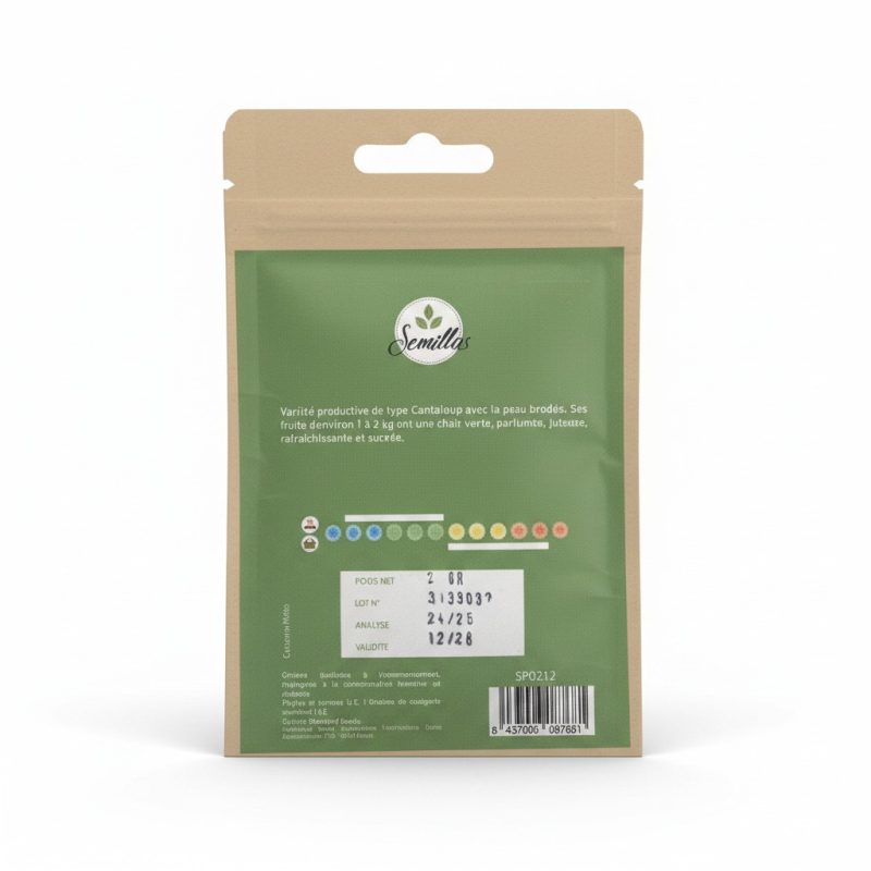 8045811 Graines de Melon Vert type Cantaloup Semillas 2g