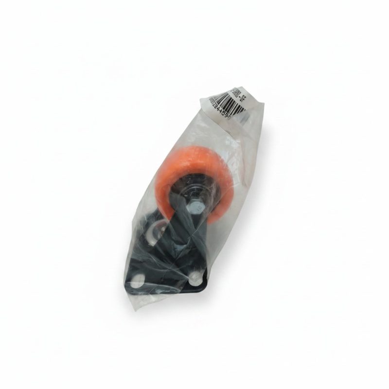 9338361 Roue pivotante orange D50 mm sans frein pour meuble
