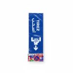 Sticker de signalétique Tirez / اسحب Bleu et Blanc