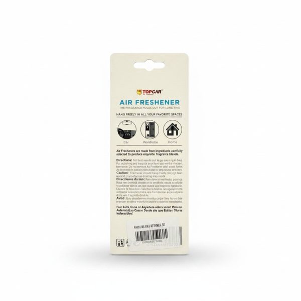 Désodorisant Voiture Perroquet 3D TOPCAR Parfum Lin