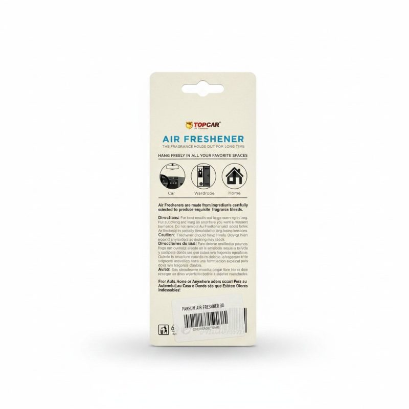 Désodorisant Voiture Perroquet 3D TOPCAR Parfum Lin