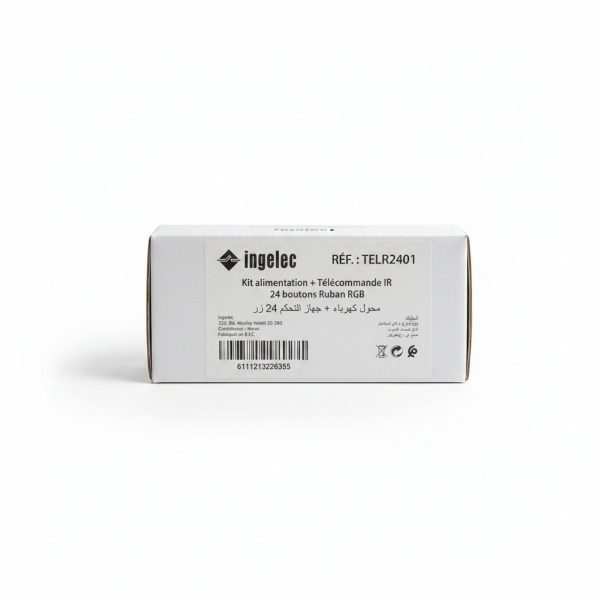 Kit Alimentation et Télécommande IR pour Ruban LED RGB Ingelec