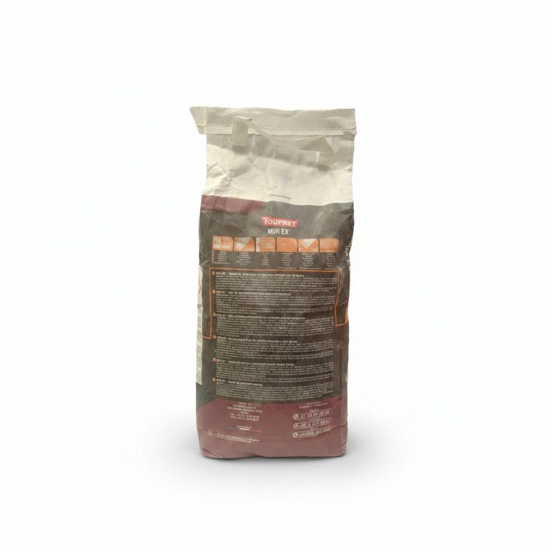 Enduit de rebouchage extérieur MUR EX 5kg Toupret