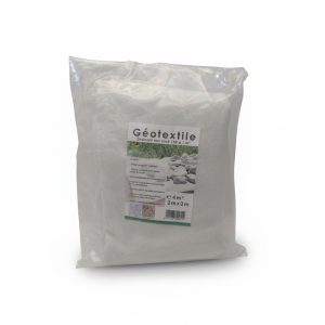 Géotextile non tissé 150g/m² (2x2m) pour jardin et allée