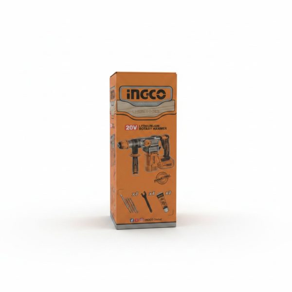 Marteau Perforateur Brushless 20V SDS Plus 28mm INGCO