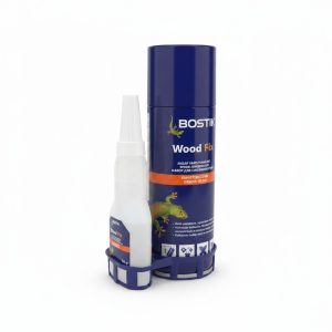 Colle bois bi-composant Wood Fix 50 gr + 200 ml Bostik