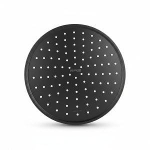 Pomme de douche ronde Duschal 22 cm noir DS-4005